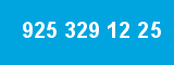 925 329 12 25 925 329 12 25